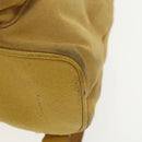 GUCCI Bamboo Backpack Suede Leather Yellow Gold 003 2058 0030 Auth bs19589-19