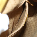 GUCCI Bamboo Backpack Suede Leather Yellow Gold 003 2058 0030 Auth bs19589-32