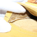 GUCCI Bamboo Backpack Suede Leather Yellow Gold 003 2058 0030 Auth bs19589-11