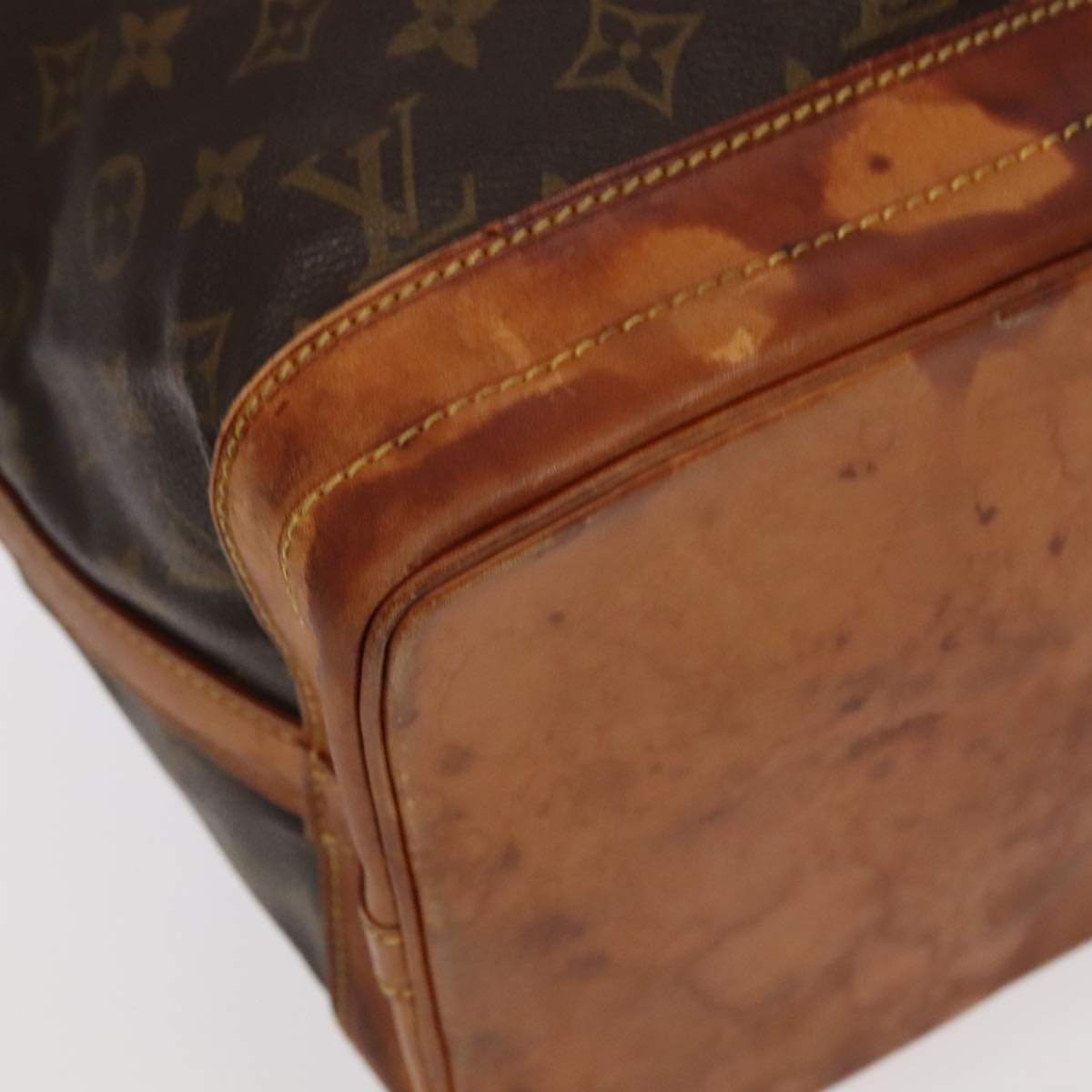 LOUIS VUITTON Monogram Noe Shoulder Bag M42224 LV Auth bs19595