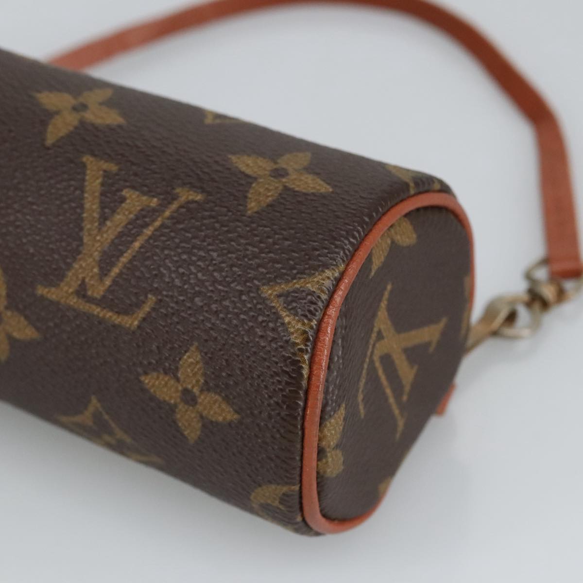 LOUIS VUITTON Monogram Papillon Pouch LV Auth bs19603