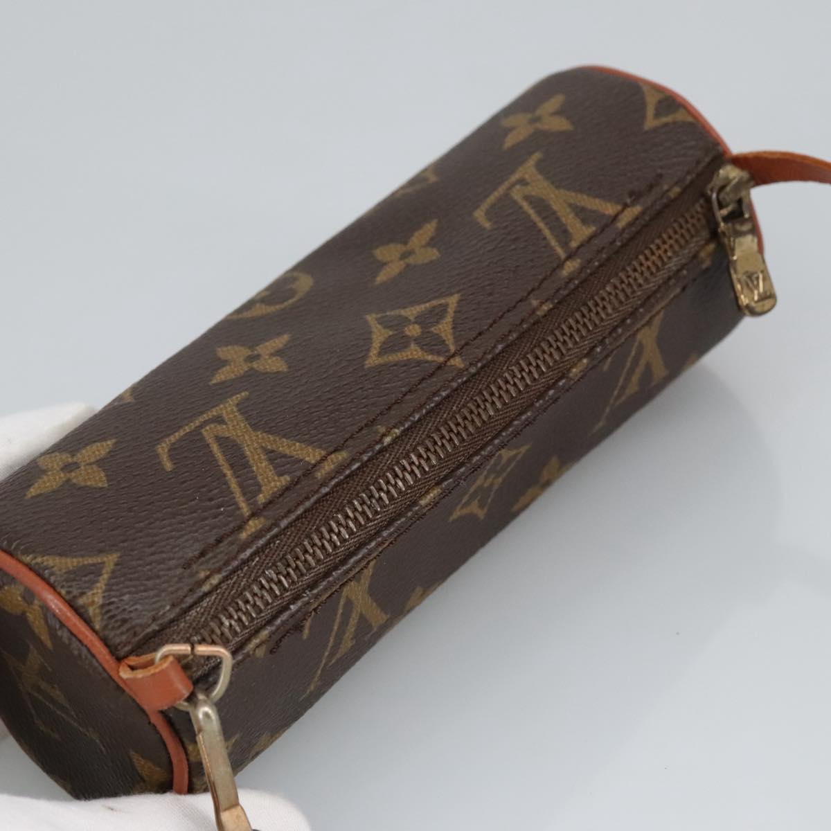 LOUIS VUITTON Monogram Papillon Pouch LV Auth bs19603