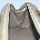 CHANEL Hand Bag plastic Khaki CC Auth bs19614-17