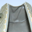 CHANEL Hand Bag plastic Khaki CC Auth bs19614-18