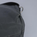 CELINE Shoulder Bag Leather Gray Auth bs19628-16