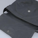 CELINE Shoulder Bag Leather Gray Auth bs19628-10