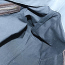 CELINE Shoulder Bag Leather Gray Auth bs19628-18