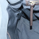 CELINE Shoulder Bag Leather Gray Auth bs19628-19