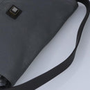CELINE Shoulder Bag Leather Gray Auth bs19628-6