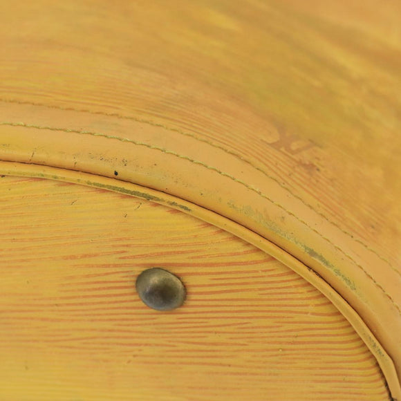 LOUIS VUITTON Epi Bucket PM Shoulder Bag SPO Yellow LV Auth bs19641