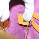 LOUIS VUITTON Epi Bucket PM Shoulder Bag SPO Yellow LV Auth bs19641-12