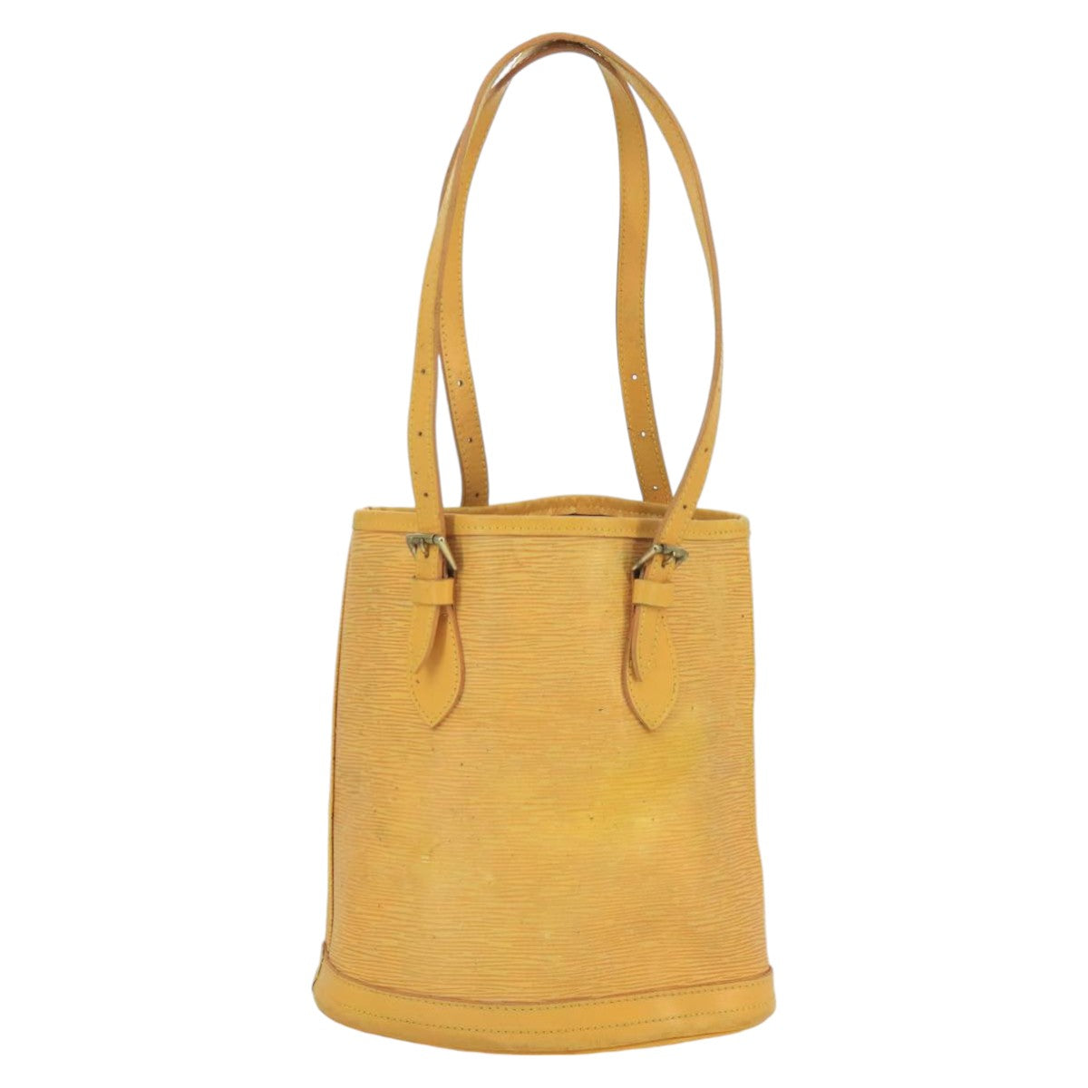 LOUIS VUITTON Epi Bucket PM Shoulder Bag SPO Yellow LV Auth bs19641 - 0