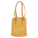 LOUIS VUITTON Epi Bucket PM Shoulder Bag SPO Yellow LV Auth bs19641-2