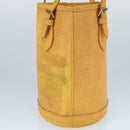 LOUIS VUITTON Epi Bucket PM Shoulder Bag SPO Yellow LV Auth bs19641-3