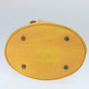 LOUIS VUITTON Epi Bucket PM Shoulder Bag SPO Yellow LV Auth bs19641-5