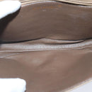 CHANEL Chain Shoulder Bag Lamb Skin Beige Gold CC Auth bs19652-10