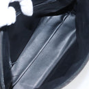 BALLY Hand Bag Leather Black Gold Auth bs19676-10