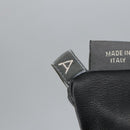 BALLY Hand Bag Leather Black Gold Auth bs19676-12