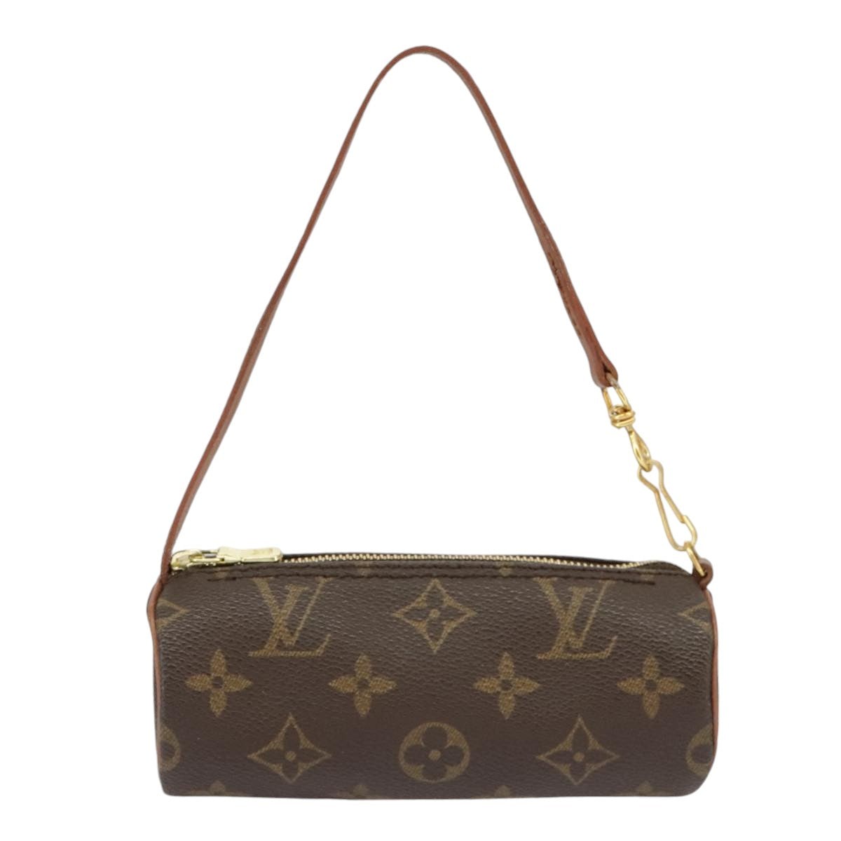 LOUIS VUITTON Monogram Papillon Pouch LV Auth bs19681