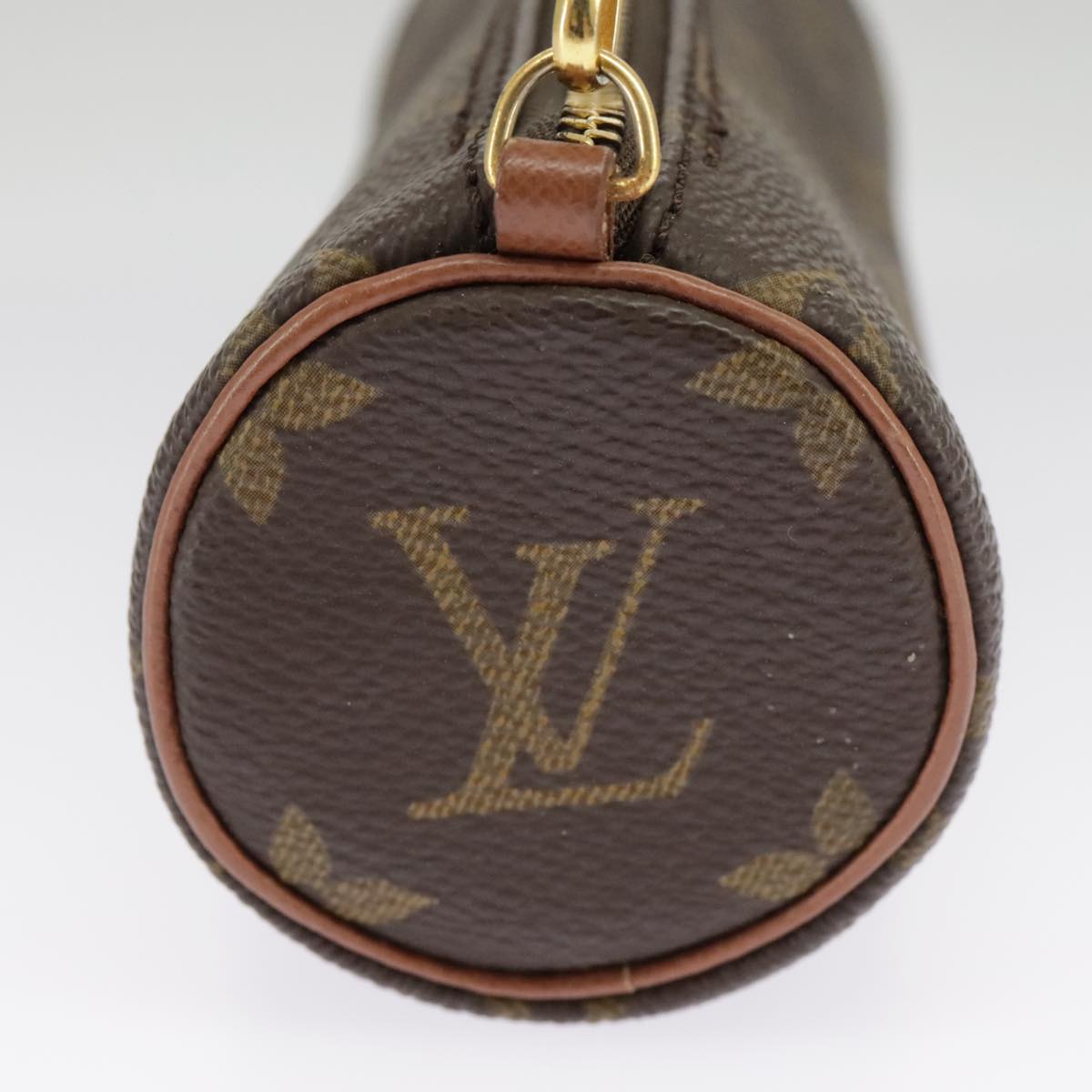 LOUIS VUITTON Monogram Papillon Pouch LV Auth bs19681