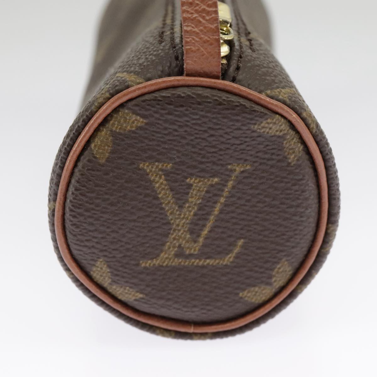 LOUIS VUITTON Monogram Papillon Pouch LV Auth bs19681