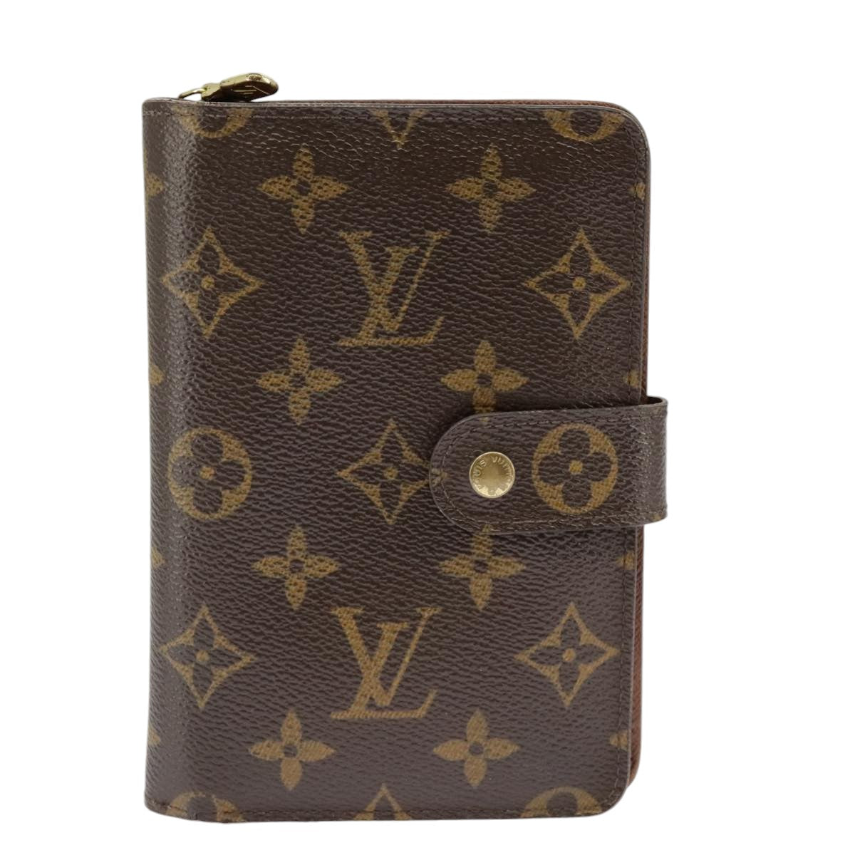 LOUIS VUITTON Monogram Porto Papie Zip Wallet M61207 LV Auth bs19683 - 0