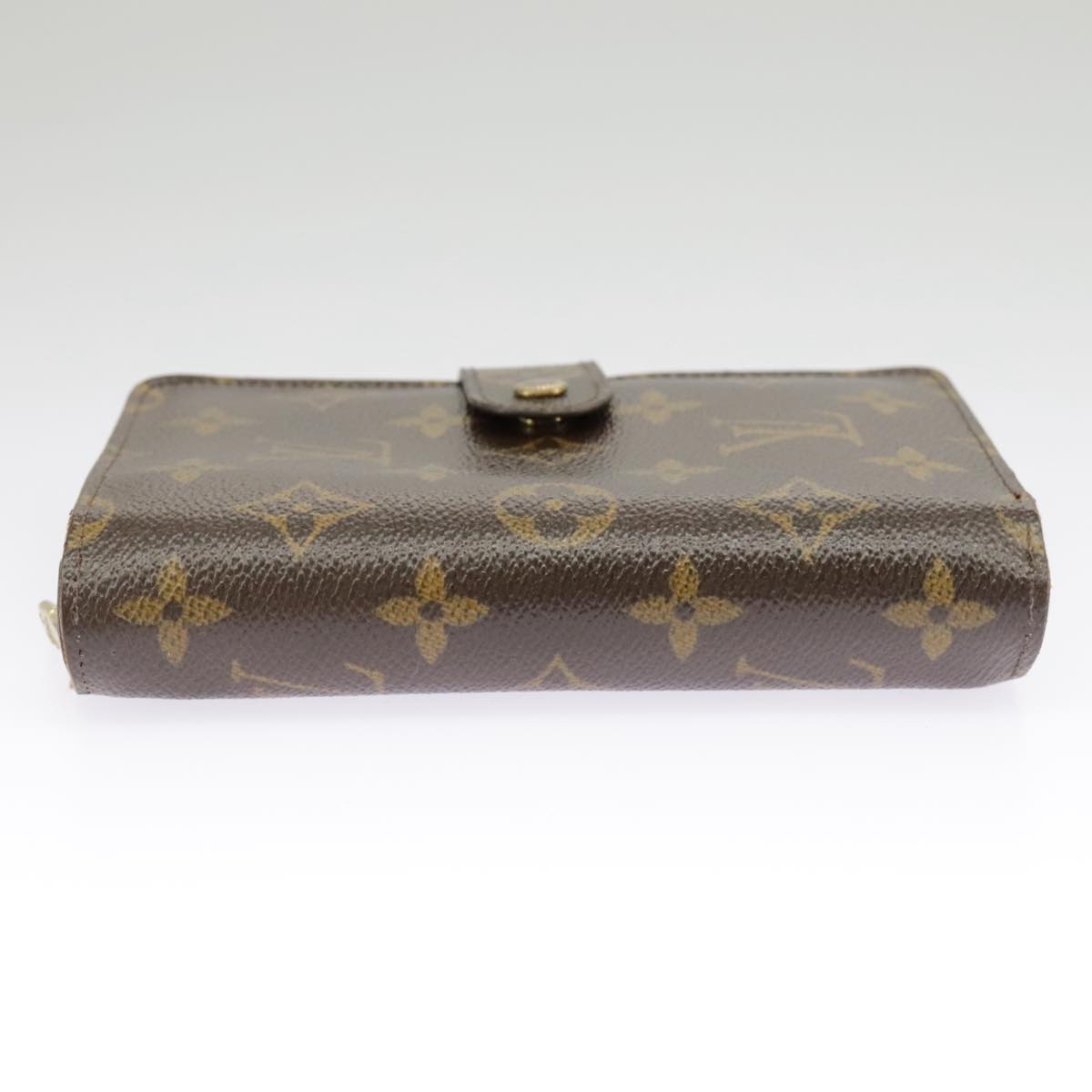 LOUIS VUITTON Monogram Porto Papie Zip Wallet M61207 LV Auth bs19683