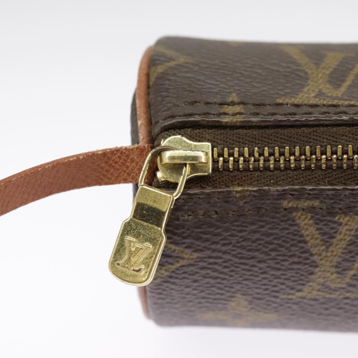 LOUIS VUITTON Monogram Papillon Pouch LV Auth bs19684