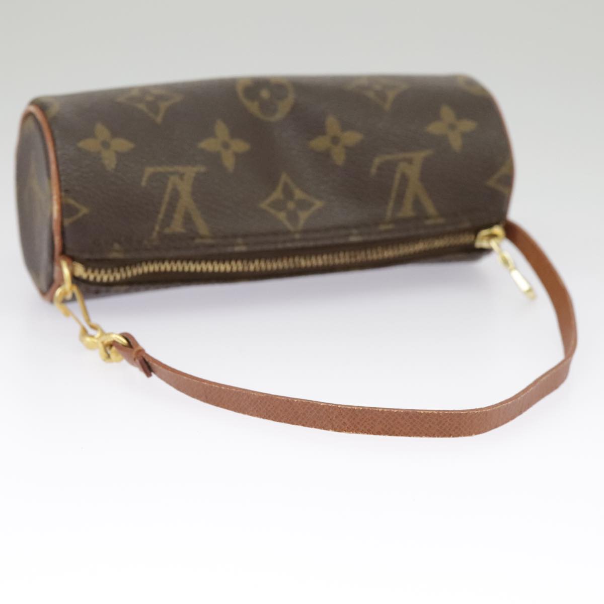 LOUIS VUITTON Monogram Papillon Pouch LV Auth bs19684