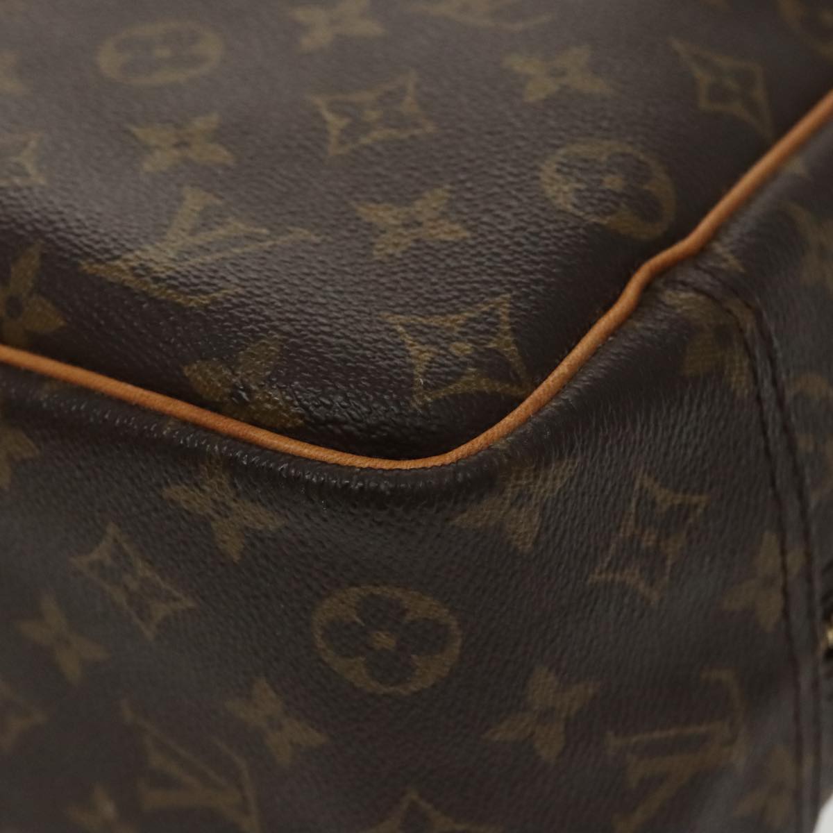 LOUIS VUITTON Monogram Deauville Hand Bag M47270 LV Auth bs19685