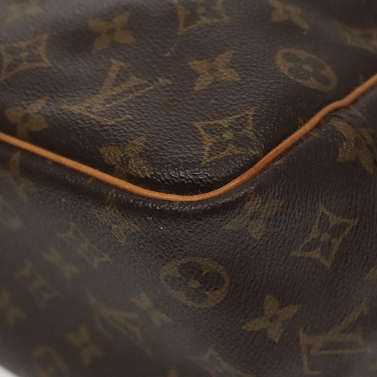 LOUIS VUITTON Monogram Deauville Hand Bag M47270 LV Auth bs19685