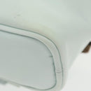 FENDI Shoulder Bag Nylon Light Blue Silver Auth bs19694-17