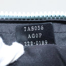 FENDI Shoulder Bag Nylon Light Blue Silver Auth bs19694-12