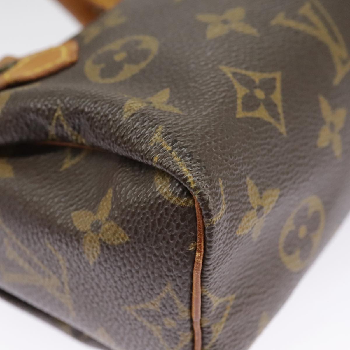 LOUIS VUITTON Monogram Mini Speedy Hand Bag M41534 LV Auth bs19707