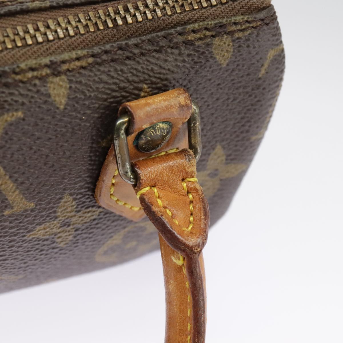 LOUIS VUITTON Monogram Mini Speedy Hand Bag M41534 LV Auth bs19707