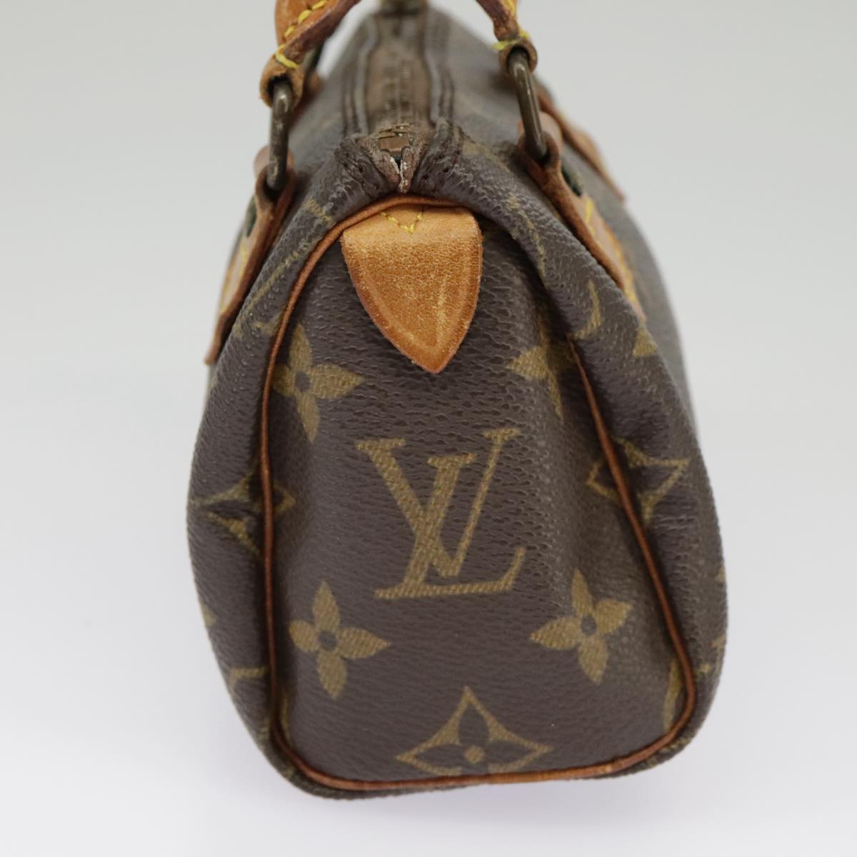 LOUIS VUITTON Monogram Mini Speedy Hand Bag M41534 LV Auth bs19707