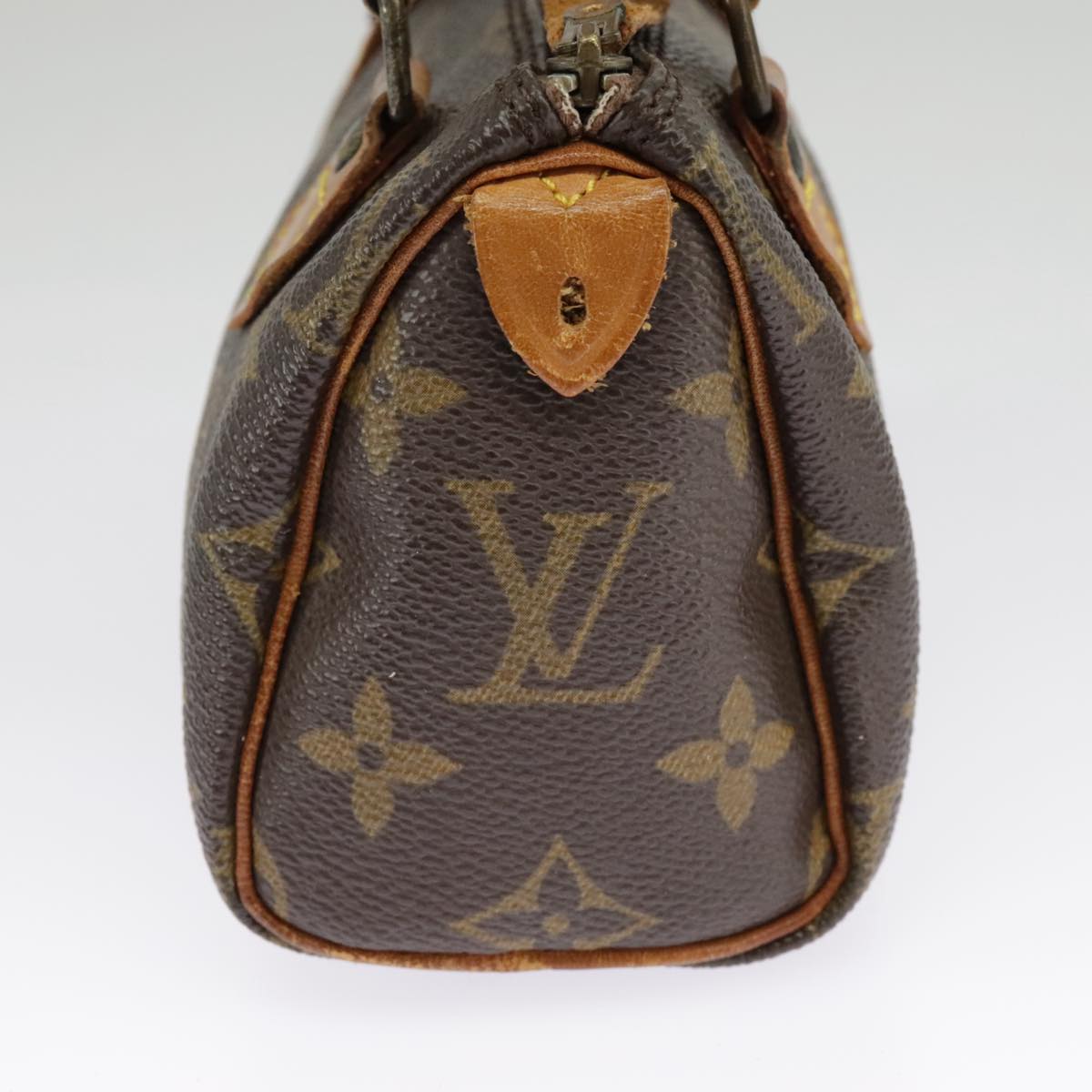 LOUIS VUITTON Monogram Mini Speedy Hand Bag M41534 LV Auth bs19707