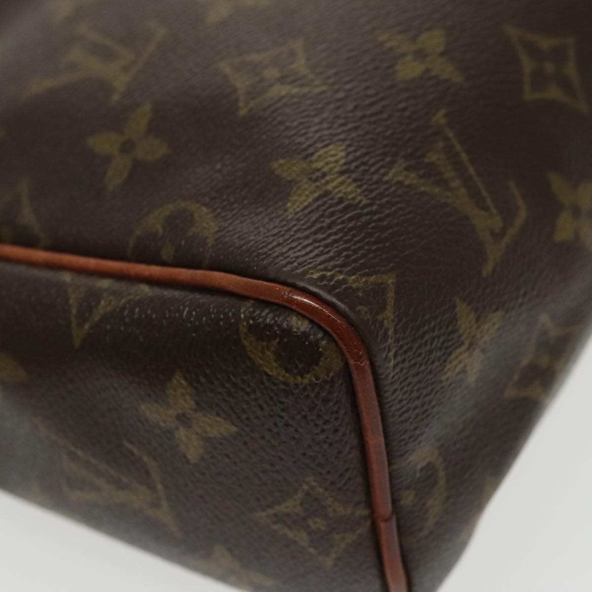 LOUIS VUITTON Monogram Tulle Lee Shoulder Bag M51348 LV Auth bs19708