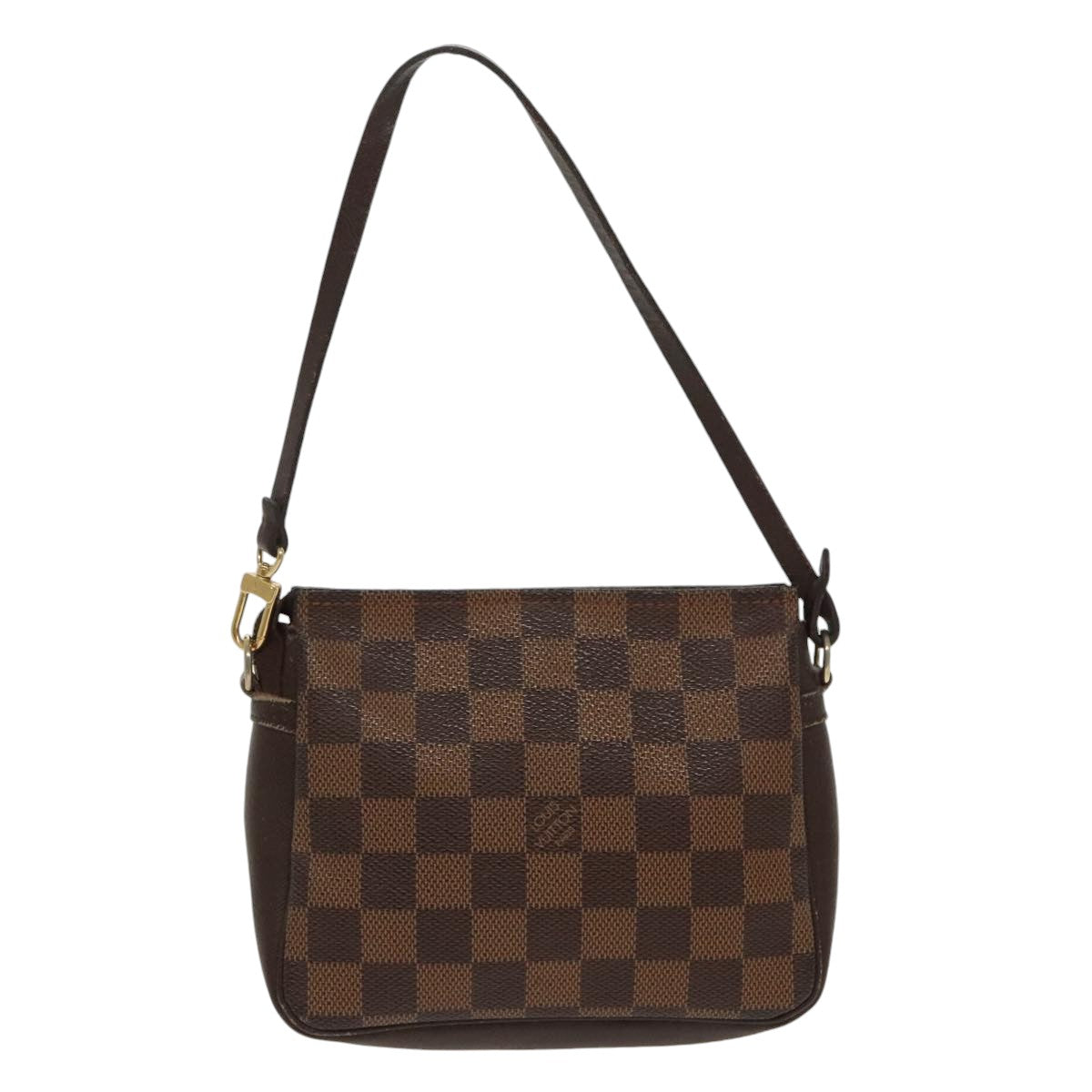 LOUIS VUITTON Damier Ebene Trousse makeup Pouch N51982 LV Auth bs19709 - 0