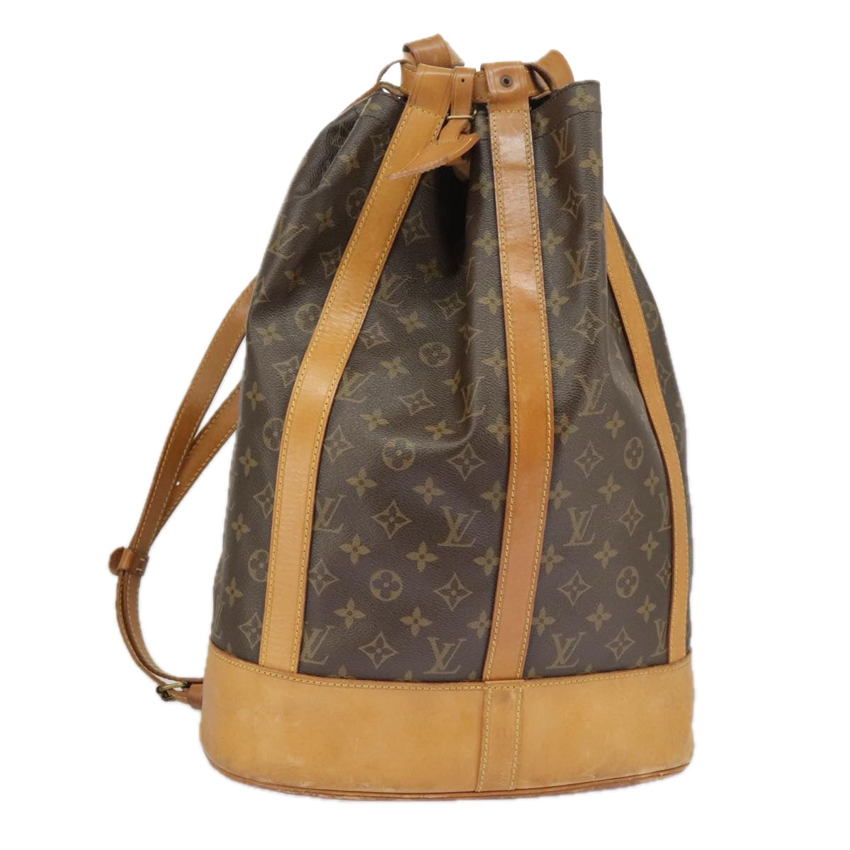 LOUIS VUITTON Monogram Randonnee GM Shoulder Bag M42244 LV Auth bs19711