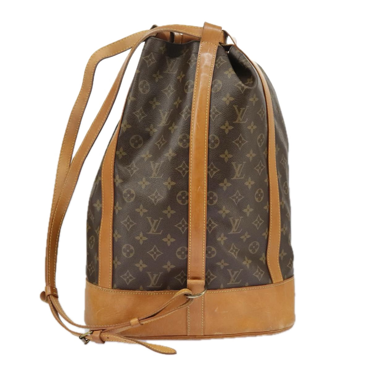 LOUIS VUITTON Monogram Randonnee GM Shoulder Bag M42244 LV Auth bs19711