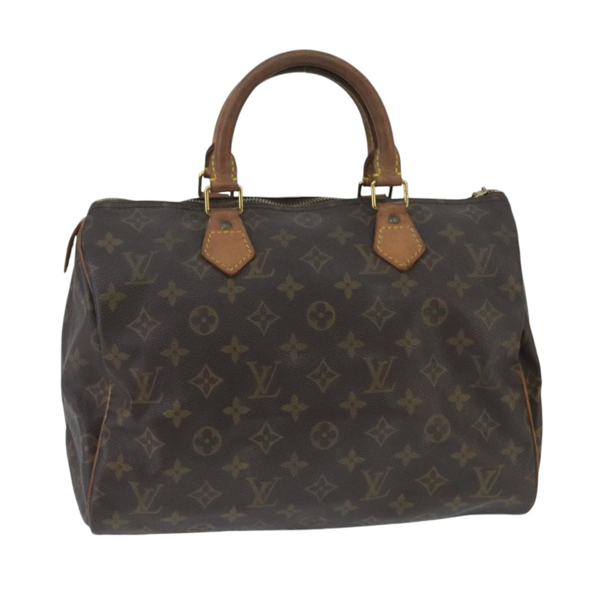 LOUIS VUITTON Monogram Speedy 30 Hand Bag M41526 LV Auth bs19712