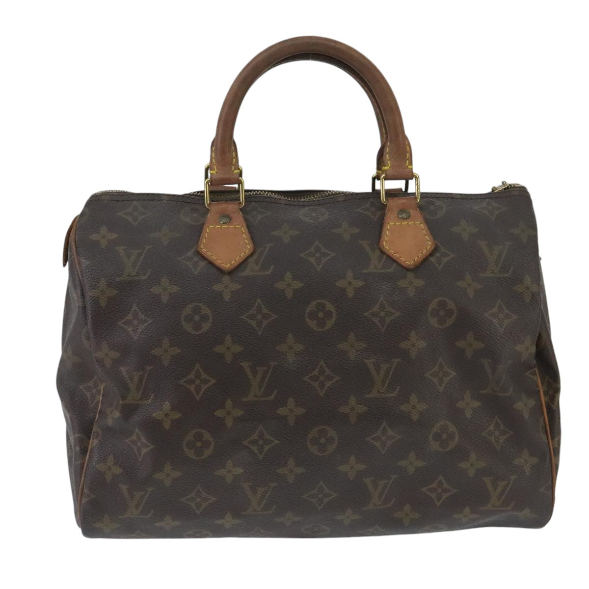 LOUIS VUITTON Monogram Speedy 30 Hand Bag M41526 LV Auth bs19712