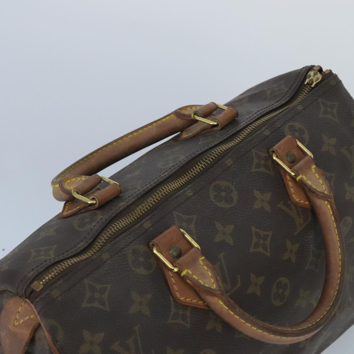 LOUIS VUITTON Monogram Speedy 30 Hand Bag M41526 LV Auth bs19712