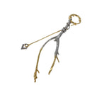 LOUIS VUITTON Boucle de Reuil Single Earring metal Gold Tone MP2410 Auth bs19738-2