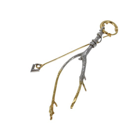 LOUIS VUITTON Boucle de Reuil Single Earring metal Gold Tone MP2410 Auth bs19738 - 0