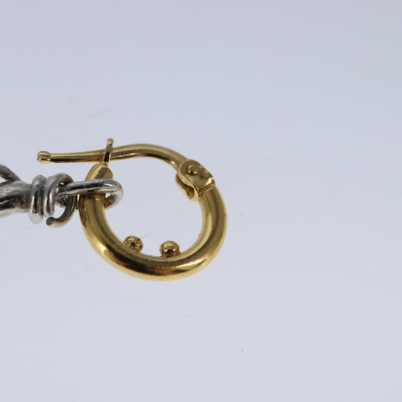 LOUIS VUITTON Boucle de Reuil Single Earring metal Gold Tone MP2410 Auth bs19738