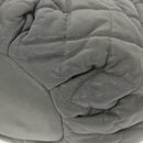 CHANEL Matelasse Hand Bag Leather 2way Gray CC Auth bs19745-18