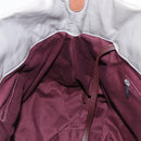 CHANEL Matelasse Hand Bag Leather 2way Gray CC Auth bs19745-23