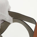 CHANEL Matelasse Hand Bag Leather 2way Gray CC Auth bs19745-14